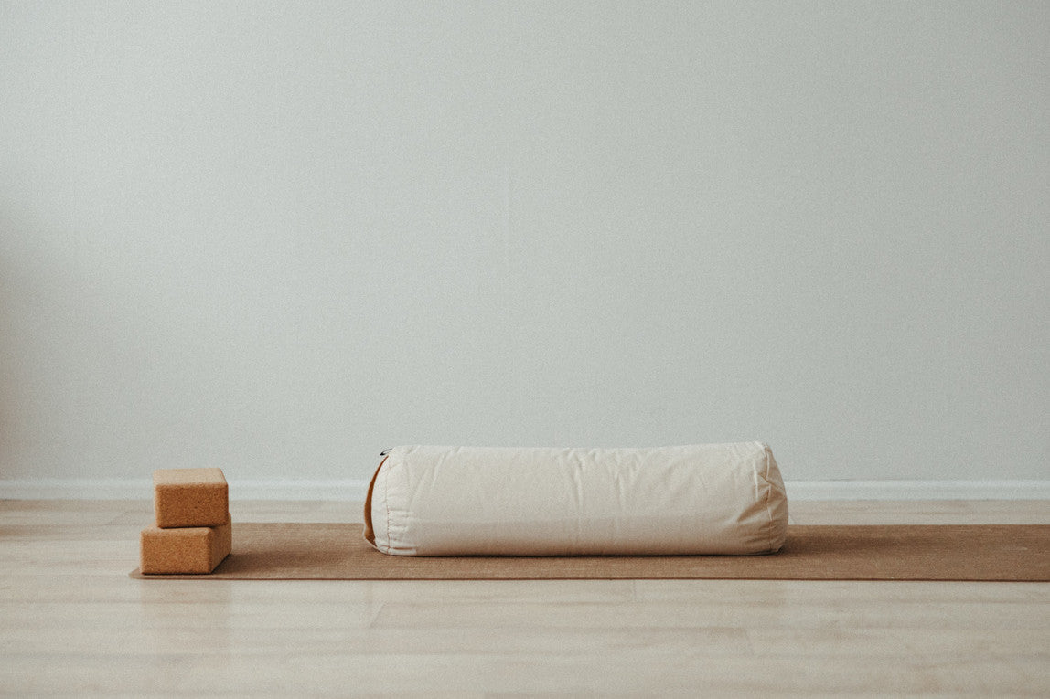 Wiano - QUIET yogabolster, 23 x 65 cm